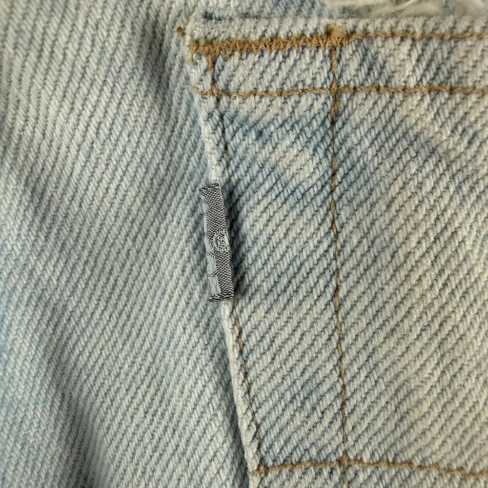 Vintage Levis Silvertab Jeans Mens 34x30 Blue Straight Narrow Light Wash Denim